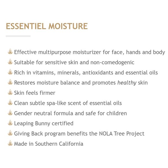 Moisture Bundle Moisturizer Face Hands and Body